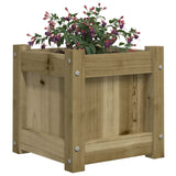 Garden Planter 31x31x31 cm Impregnated Wood Pine