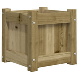 Garden Planter 31x31x31 cm Impregnated Wood Pine