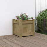 Garden Planter 31x31x31 cm Impregnated Wood Pine