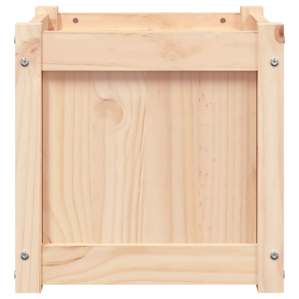 Garden Planter 40x40x40 cm Solid Wood Pine