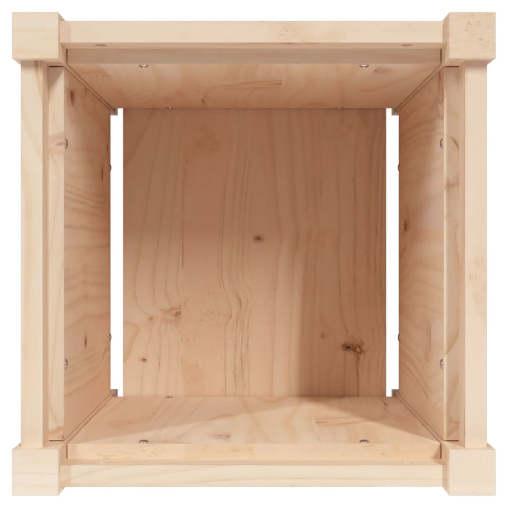 Garden Planter 40x40x40 cm Solid Wood Pine