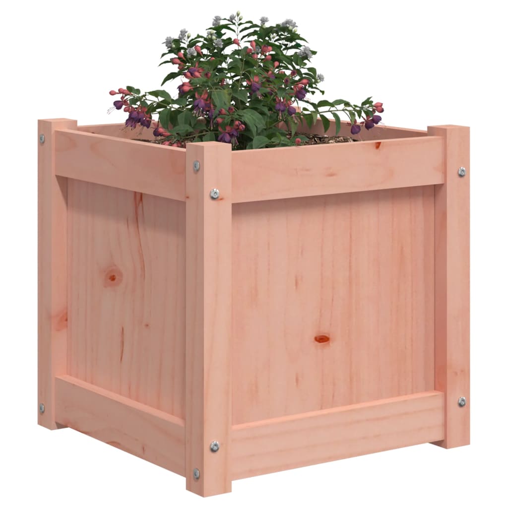 Garden Planter 40x40x40 cm Solid Wood Douglas