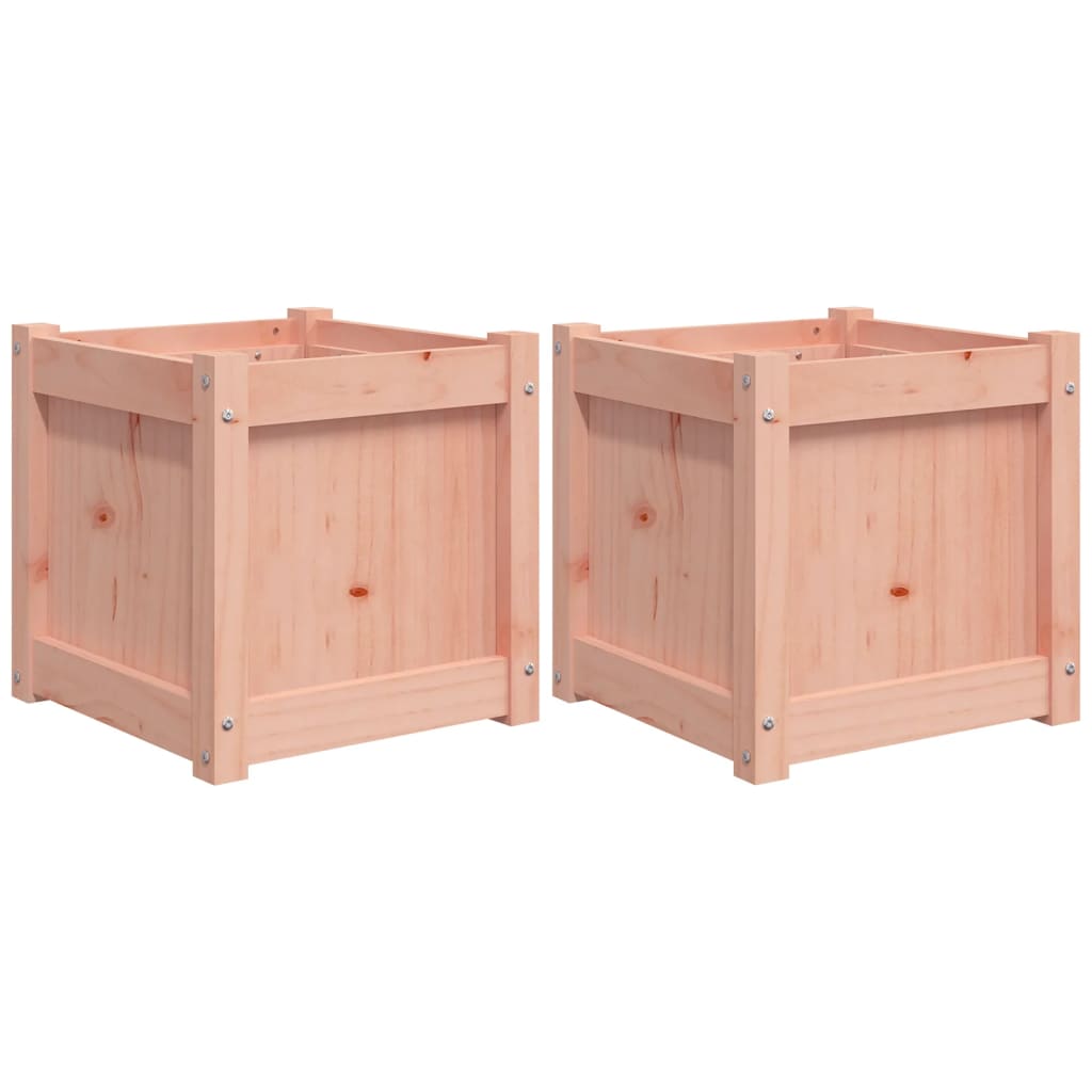 Garden Planters 2 pcs Solid Wood Douglas