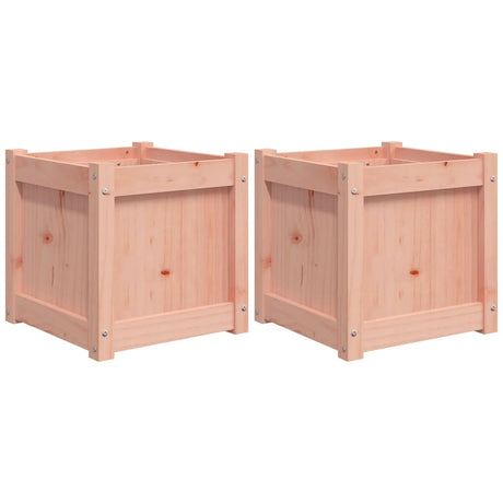 Garden Planters 2 pcs Solid Wood Douglas