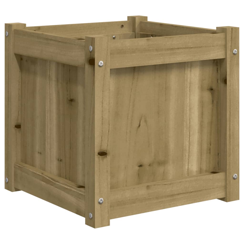 Garden Planter 40x40x40 cm Impregnated Wood Pine