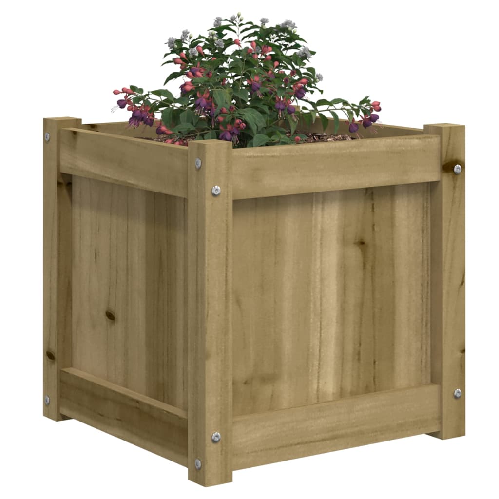 Garden Planter 40x40x40 cm Impregnated Wood Pine