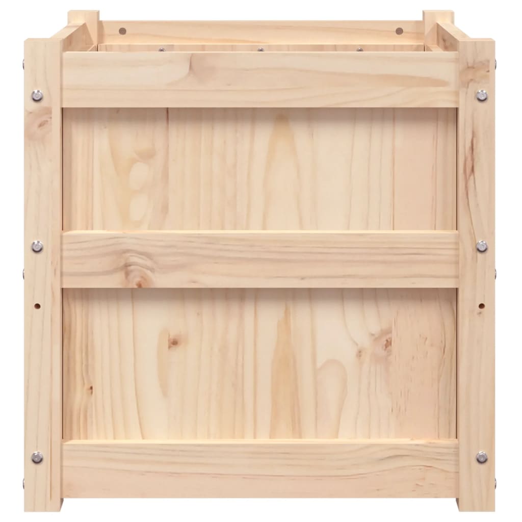 Garden Planter 50x50x50 cm Solid Wood Pine