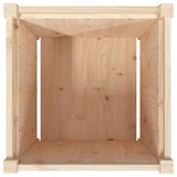 Garden Planter 50x50x50 cm Solid Wood Pine