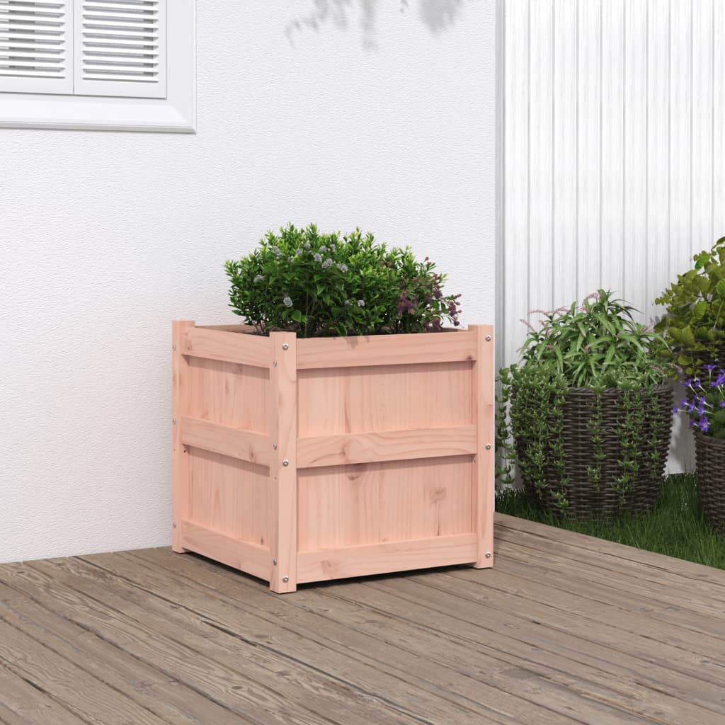 Garden Planter 50x50x50 cm Solid Wood Douglas