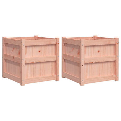 Garden Planters 2 pcs Solid Wood Douglas