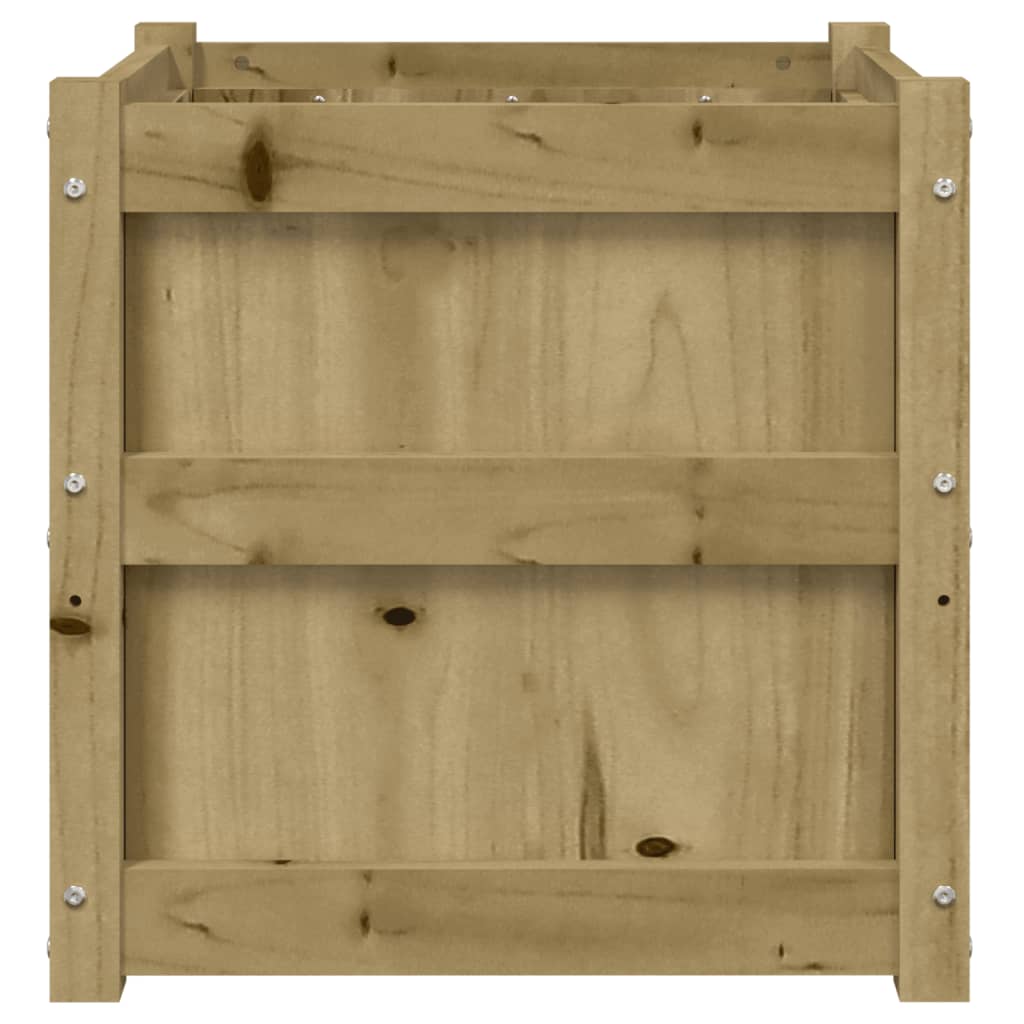 Garden Planters 2 pcs Impregnated Wood Pine