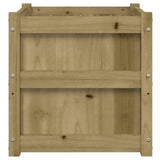 Garden Planters 2 pcs Impregnated Wood Pine