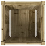 Garden Planters 2 pcs Impregnated Wood Pine
