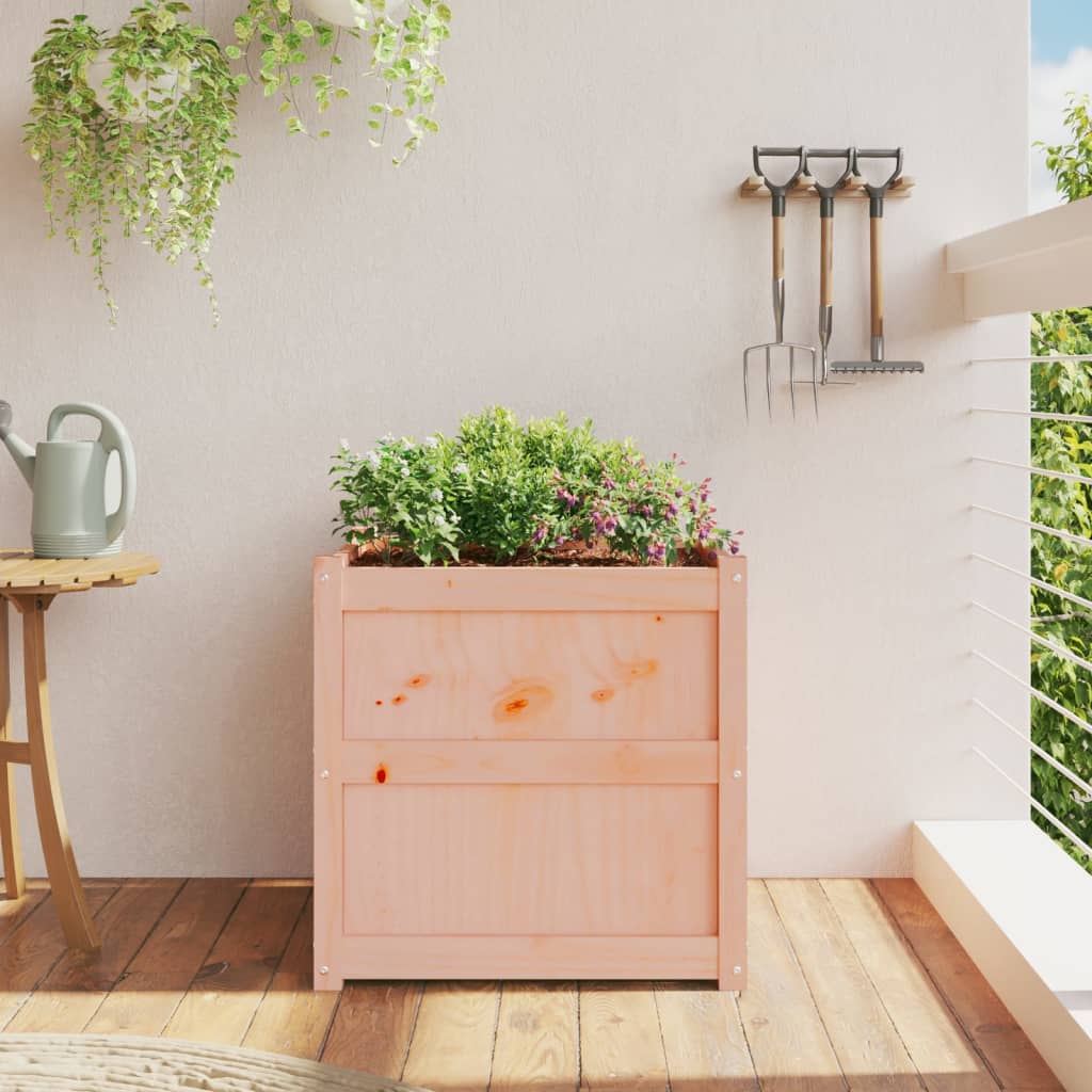 Garden Planter 60x60x60 cm Solid Wood Douglas