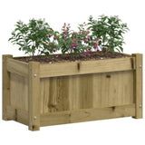 Garden Planter 60x31x31 cm Impregnated Wood Pine