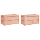 Garden Planters 2 pcs Solid Wood Douglas