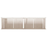 Garden Planter White 180x50x50 cm Solid Wood Pine