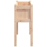 Garden Planter with Legs 110x31x70 cm Solid Wood Pine