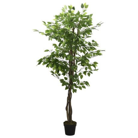 Artificial Ficus Tree 1008 Leaves 180 cm Green