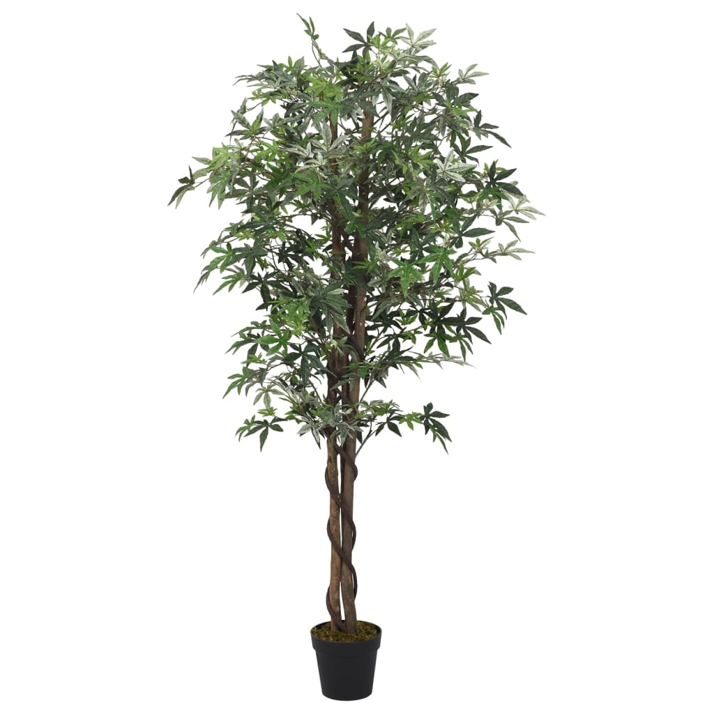 Artificial Maple Tree 672 Leaves 180 cm Green