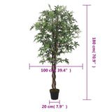 Artificial Maple Tree 672 Leaves 180 cm Green