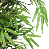 Artificial Bamboo Tree 1605 Leaves 180 cm Green