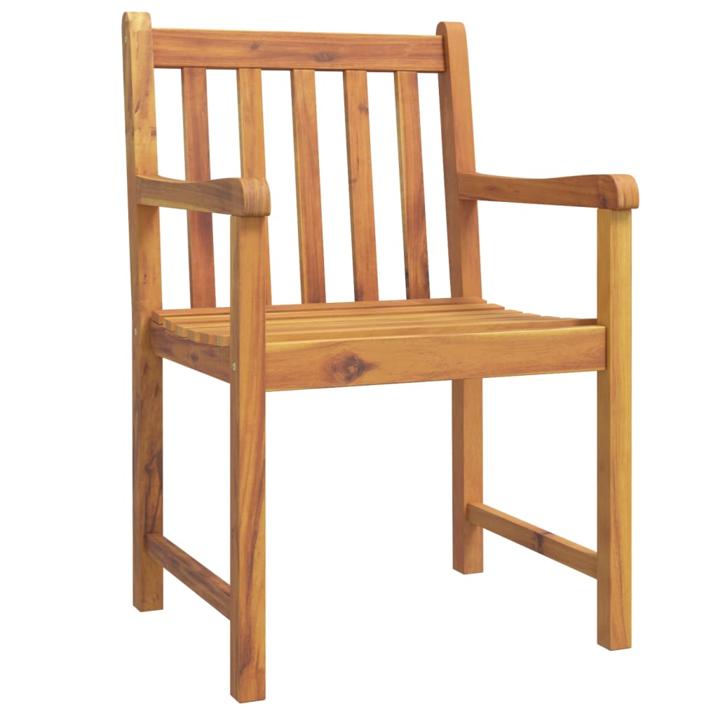 vidaXL Garden Chairs 4 pcs 56x55.5x90 cm Solid Wood Acacia