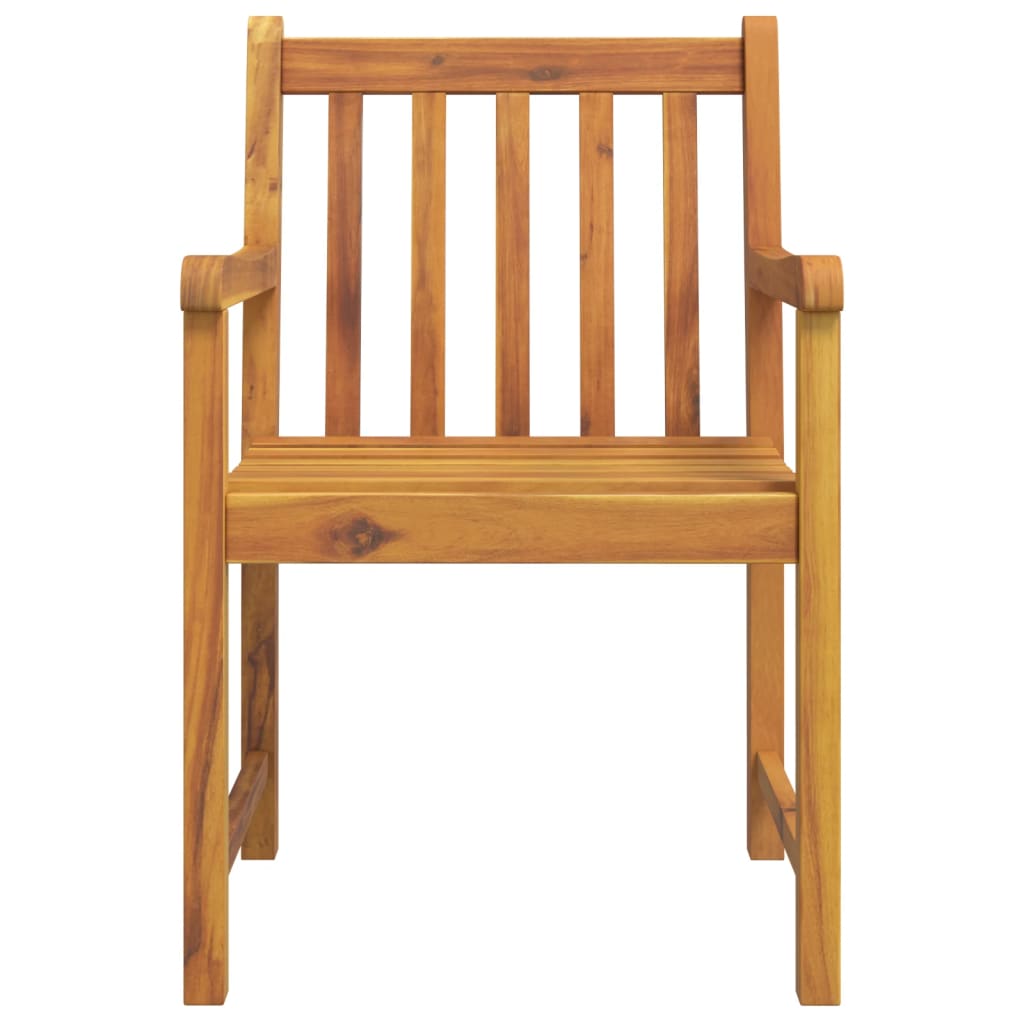 vidaXL Garden Chairs 4 pcs 56x55.5x90 cm Solid Wood Acacia