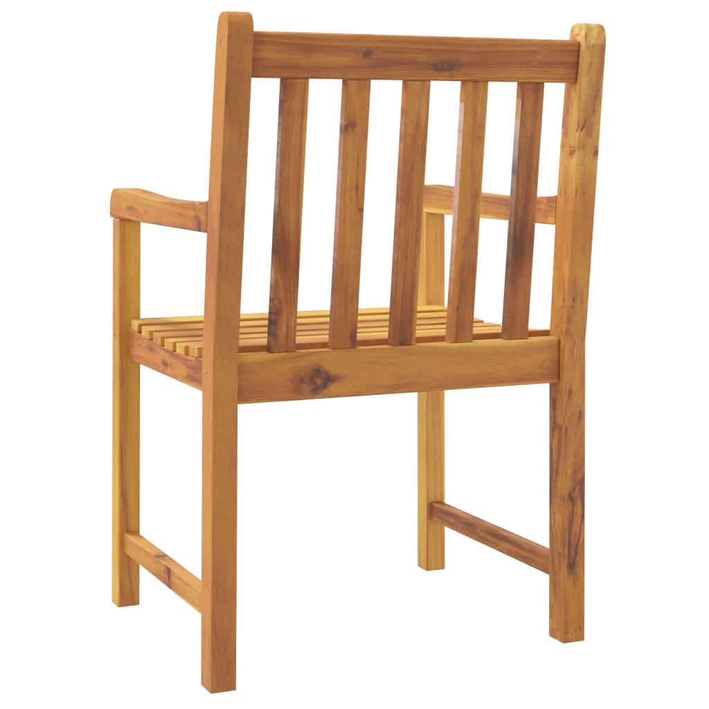 vidaXL Garden Chairs 4 pcs 56x55.5x90 cm Solid Wood Acacia