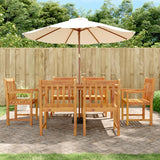 vidaXL Garden Chairs 6 pcs 56x55.5x90 cm Solid Wood Acacia