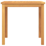 5 Piece Garden Dining Set Solid Wood Teak