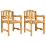 4 Piece Garden Dining Set Solid Wood Teak