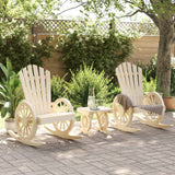 3 Piece Garden Lounge Set Solid Wood Fir