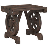Garden Footstools 2 pcs Solid Wood Fir