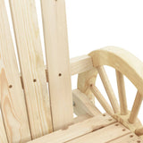 Rocking Adirondack Chair Solid Wood Fir