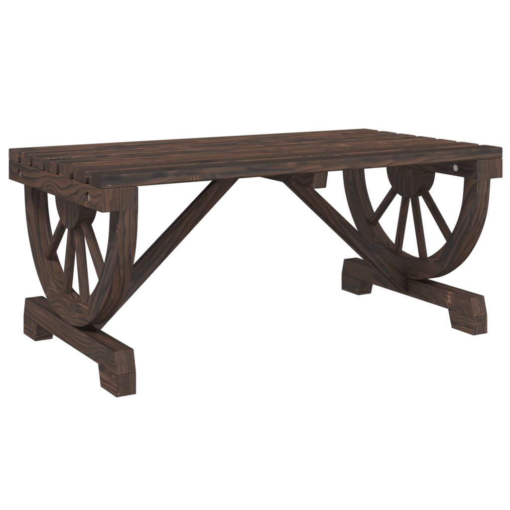 Garden Coffee Table 90x50x40 cm Solid Wood Fir