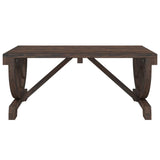 Garden Coffee Table 90x50x40 cm Solid Wood Fir
