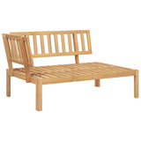 vidaXL 3 Piece Garden Pallet Sofa Set Solid Wood Acacia