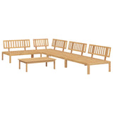 vidaXL 5 Piece Garden Pallet Sofa Set Solid Wood Acacia