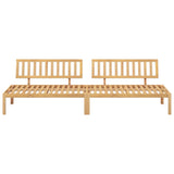 Garden Pallet Middle Sofas 2 pcs Solid Wood Acacia