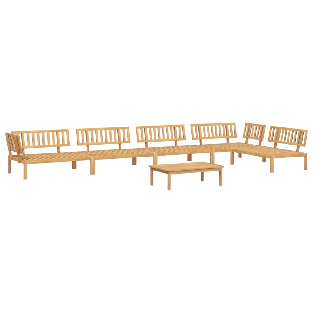 vidaXL 6 Piece Garden Pallet Sofa Set Solid Wood Acacia