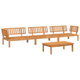 vidaXL 4 Piece Garden Pallet Sofa Set Solid Wood Acacia