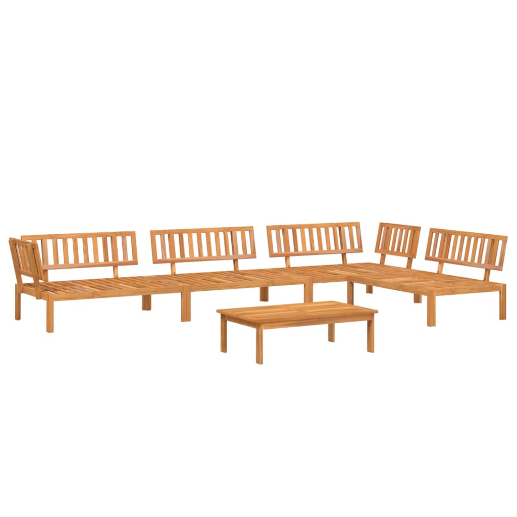 vidaXL 5 Piece Garden Pallet Sofa Set Solid Wood Acacia