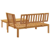 Garden Pallet Sofa Set 2 pcs Solid Wood Acacia