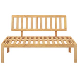 Garden Pallet Middle Sofa Solid Wood Acacia