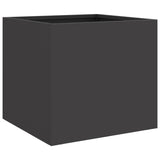 Planter Black 32x30x29 cm Steel