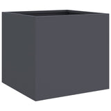 Planter Anthracite 32x30x29 cm Steel