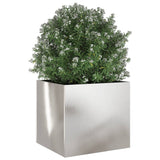 Planter Silver 32x30x29 cm Stainless Steel