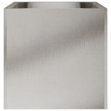 Planter Silver 32x30x29 cm Stainless Steel