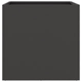 Planter Black 42x40x39 cm Steel